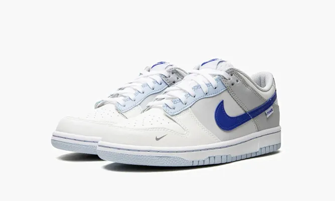 Кроссовки Nike Dunk Low GS «Ivory / Hyper Royal» бежевый
