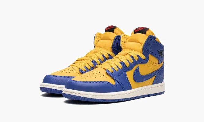 Для самых маленьких Air Jordan 1 Retro High OG PS «Reverse Laney» синий