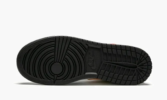 Кроссовки Air Jordan 1 Mid GS «Multicolor» черный