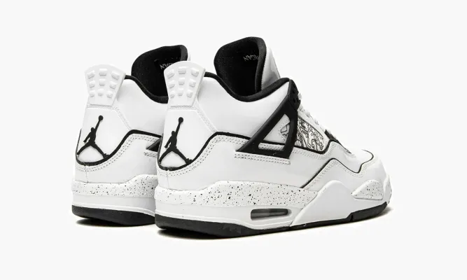 Кроссовки Air Jordan 4 Retro GS «Diy» белый