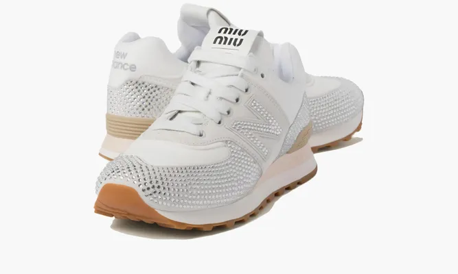 Кроссовки New Balance X Miu Miu «White» белый