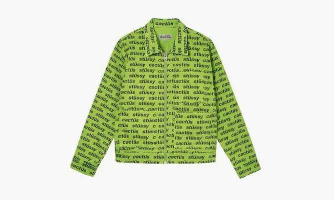 Одежда Stussy X Cpfm Zip Work Jacket «Green» зеленый