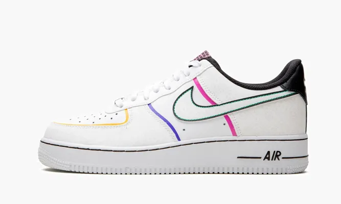 Кроссовки Air Force 1 '07 PRM «Day of the Dead» белый