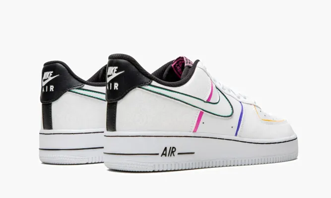 Кроссовки Air Force 1 '07 PRM «Day of the Dead» белый