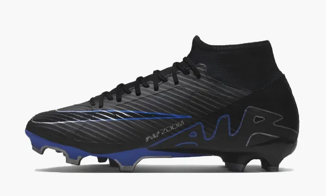 Для футбола Nike Mercurial Superfly 9 Academy «Black» черный