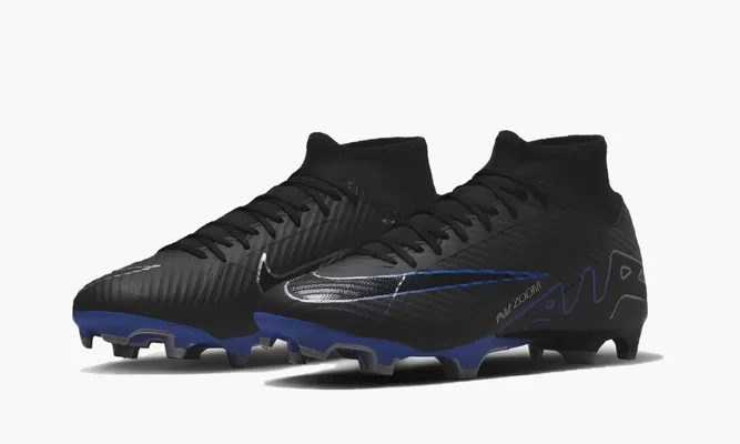 Для футбола Nike Mercurial Superfly 9 Academy «Black» черный