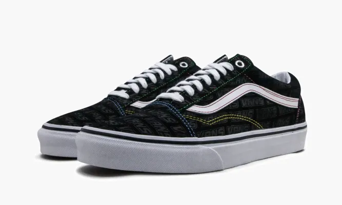 Кроссовки Vans Old Skool «Emboss» черный