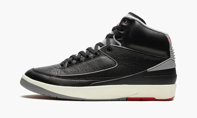 Кроссовки Air Jordan 2 «Black Cement» черный