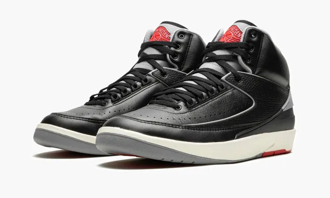 Кроссовки Air Jordan 2 «Black Cement» черный