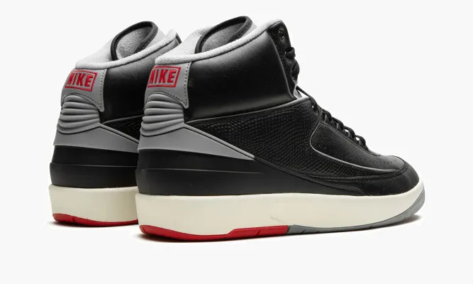 Кроссовки Air Jordan 2 «Black Cement» черный
