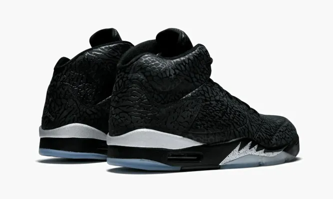 Кроссовки Air Jordan 3lab5 «Black Silver» черный