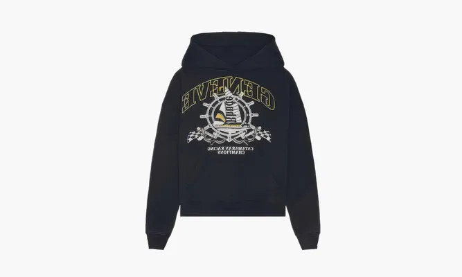 Одежда RHUDE Geneve Catamaran Hoodie «Vintage Black» черный