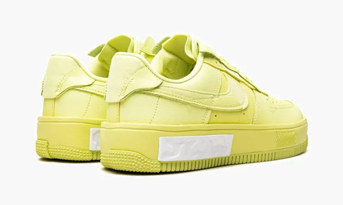 Кроссовки Air Force 1 FONTANKA MNS WMNS «Yellow Strike» зеленый