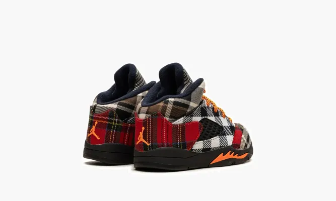 Для самых маленьких Air Jordan 5 Retro TD «Plaid» черный