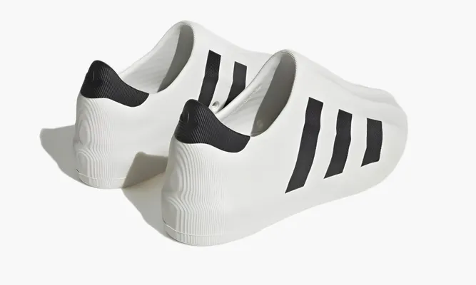 Кроссовки Adidas adiFOM Superstar «White Black» белый