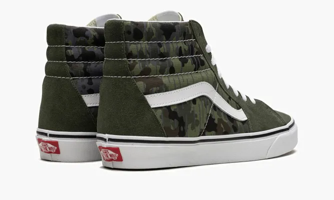 Кроссовки Vans Sk8-hi «Rain Camo Green» зеленый