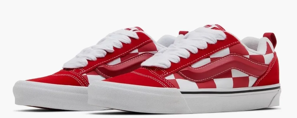 Кроссовки Vans Knu-Skool 'Mega Check Red' красный