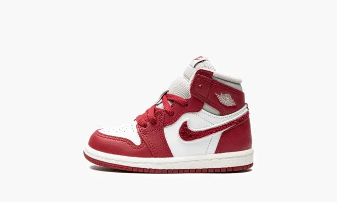 Для самых маленьких Air Jordan 1 High Retro OG TD «Varsity Red» красный