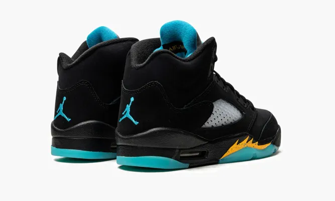 Кроссовки Air Jordan 5 GS «Aqua» черный
