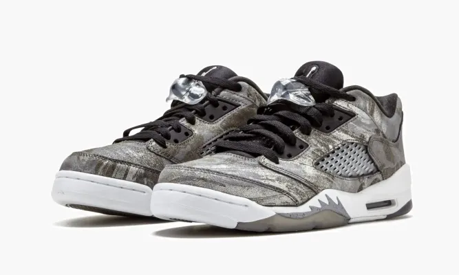 Кроссовки Air Jordan 5 Retro Prem Low GS «All-star 2016» серый