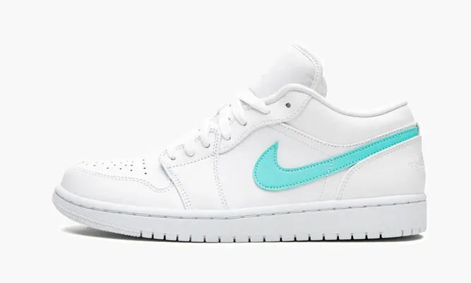 Кроссовки Air Jordan 1 Low «Multicolor Swoosh» черный