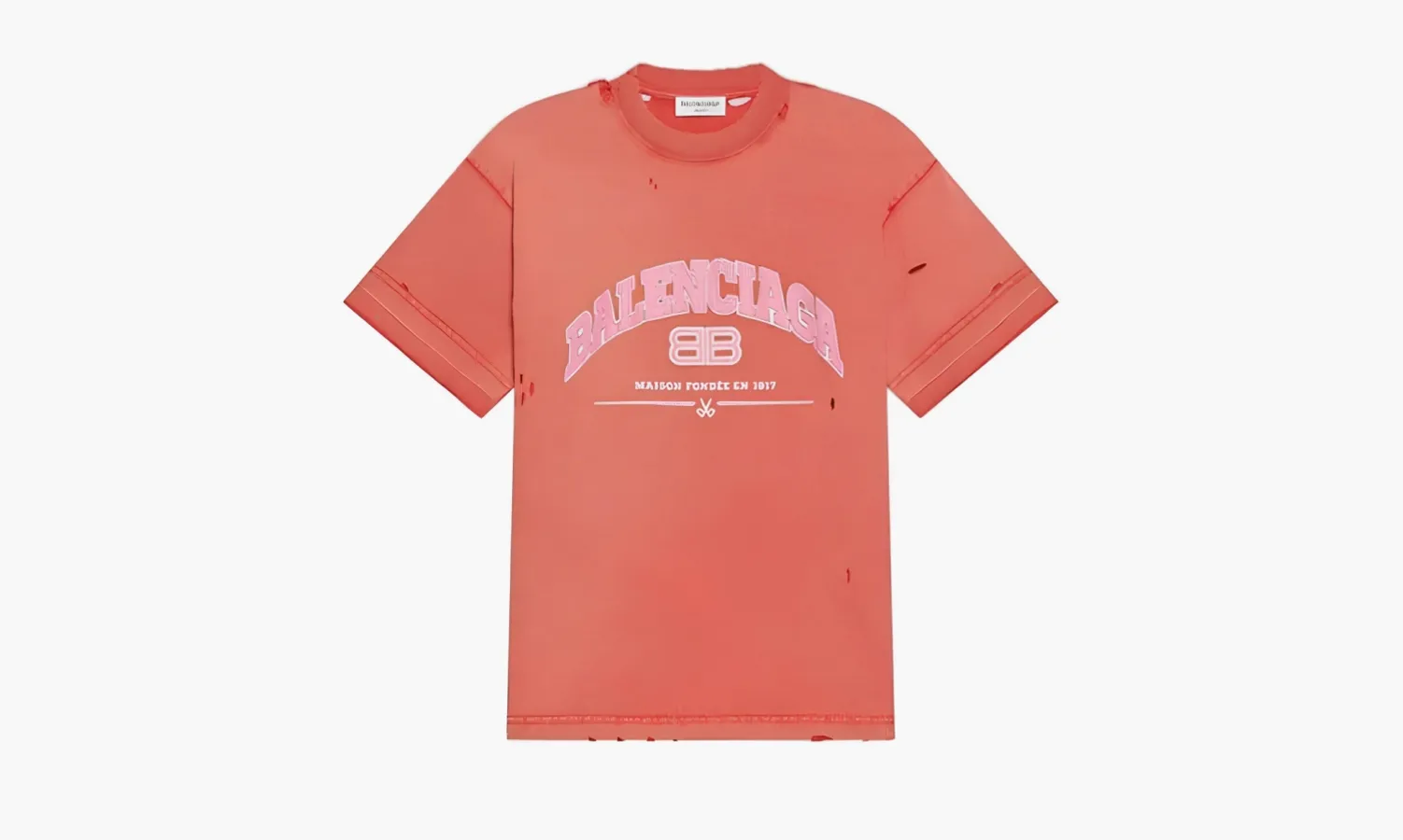 Balenciaga T-shirt Logo «Maison»
