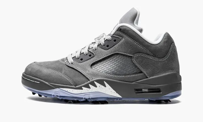 Кроссовки Air Jordan 5 Low Golf «Wolf Grey» серый