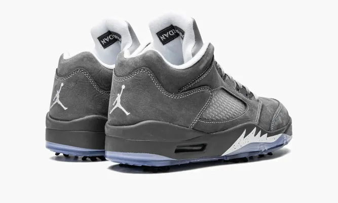 Кроссовки Air Jordan 5 Low Golf «Wolf Grey» серый