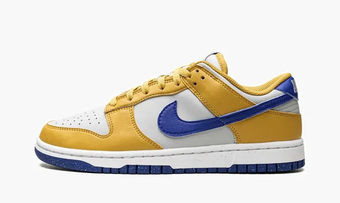 Кроссовки Nike Dunk Low Next Nature WMNS «Wheat Gold Royal» желтый