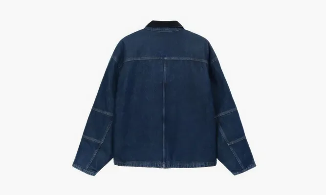 Одежда Stussy FW23 Jacket «Washed Denim» синий