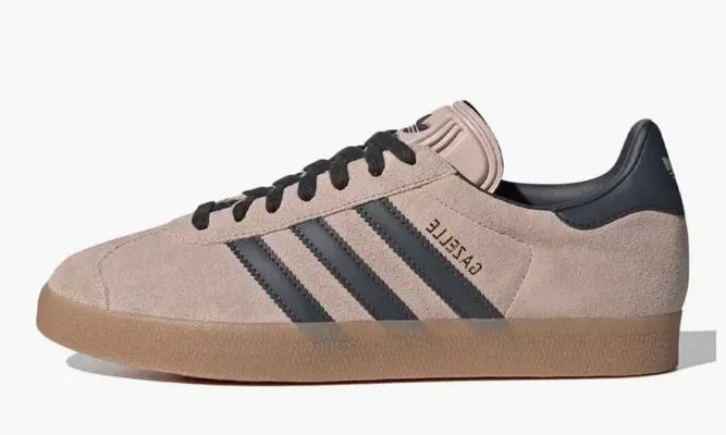 Кроссовки Adidas Gazelle «Wonder Taupe Night Indigo» бежевый