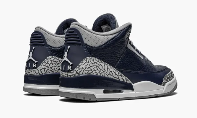 Кроссовки Air Jordan 3 Retro «Georgetown» серый