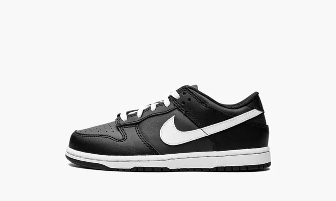 Для самых маленьких Nike Dunk Low PS «Black Panda» черный