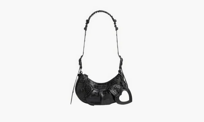 Сумки Balenciaga Le Cagole Shoulder Bag «Black» черный