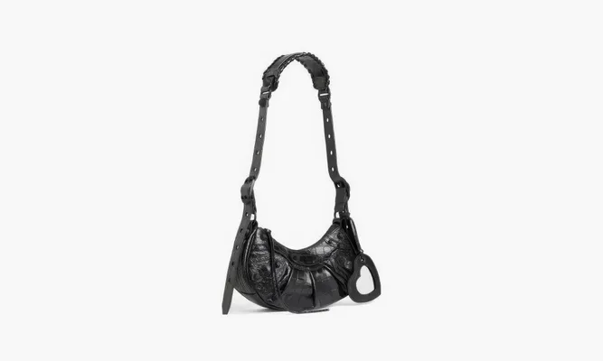 Сумки Balenciaga Le Cagole Shoulder Bag «Black» черный