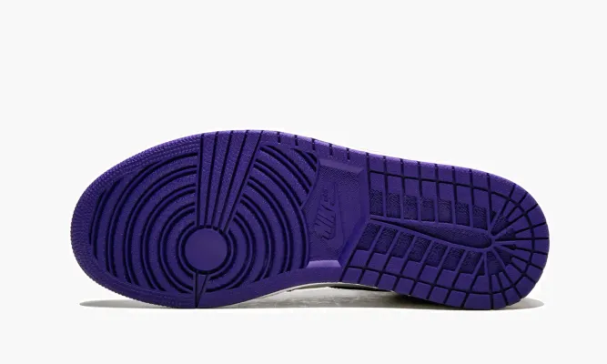 Кроссовки Air Jordan 1 Retro GS «Court Purple» фиолетовый