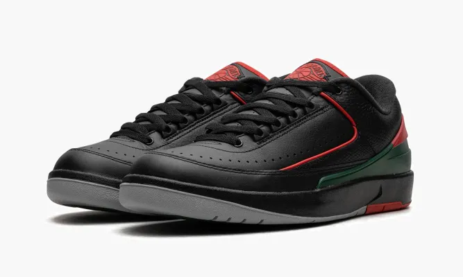 Кроссовки Air Jordan 2 Retro Low «Christmas» черный