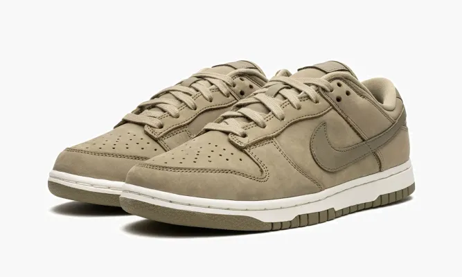 Кроссовки Nike Dunk Low PRM Mf WMNS «Neutral Olive» зеленый
