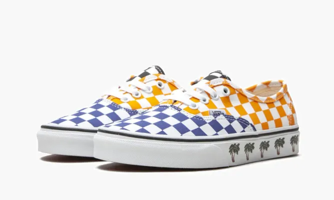 Кроссовки Vans Authentic «Sidewall - Palm Trees» разноцветный