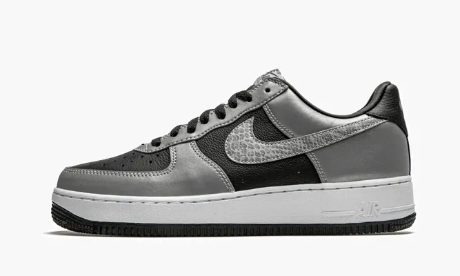Кроссовки Nike Air Force 1 Low «Silver Snake» serebryannyy,черный