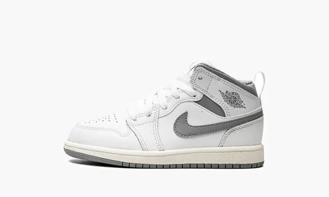 Для самых маленьких Air Jordan 1 Mid PS «Stealth» белый