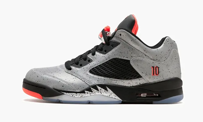 Кроссовки Air Jordan 5 Retro Low Neymar «Neymar» серый