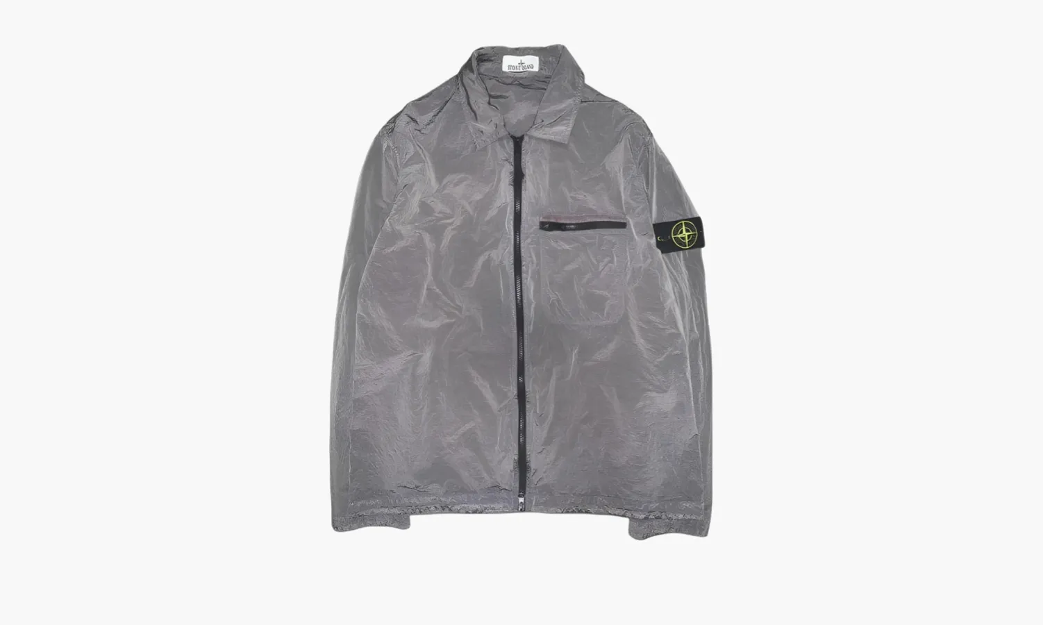 Stone Island Zip Shirt Jacket «Grey»