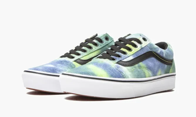 Кроссовки Vans Comfycush Old Skool «Blotched» разноцветный