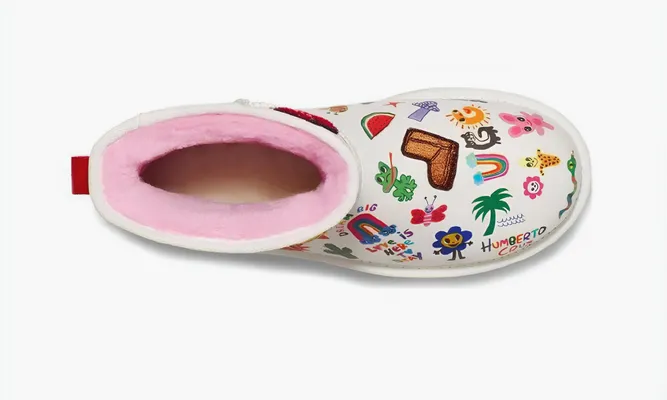 Обувь UGG Classic Platform Pop Sketch белый