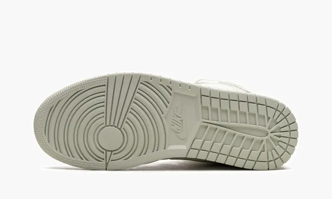 Кроссовки Air Jordan 1 Mid WMNS «Spruce Aura» зеленый