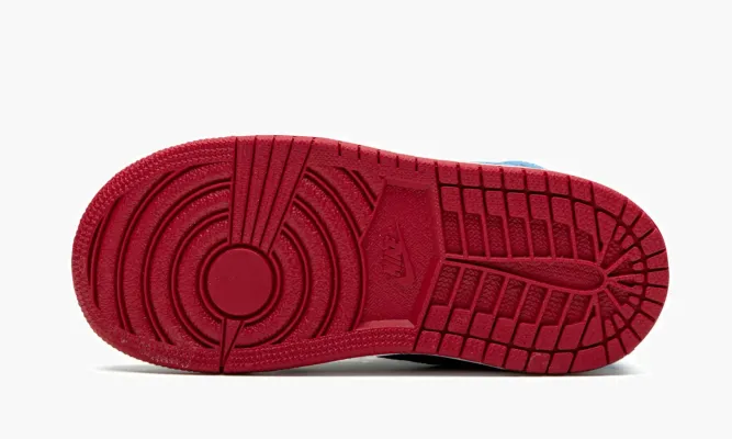 Для самых маленьких Air Jordan 1 Retro High OG TD «Unc To Chicago» черный