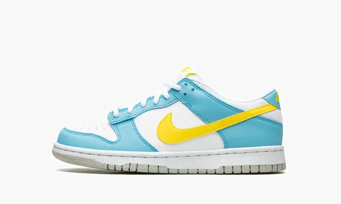 Кроссовки Nike Dunk Low GS «Homer Simpson» белый