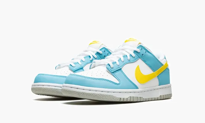 Кроссовки Nike Dunk Low GS «Homer Simpson» белый