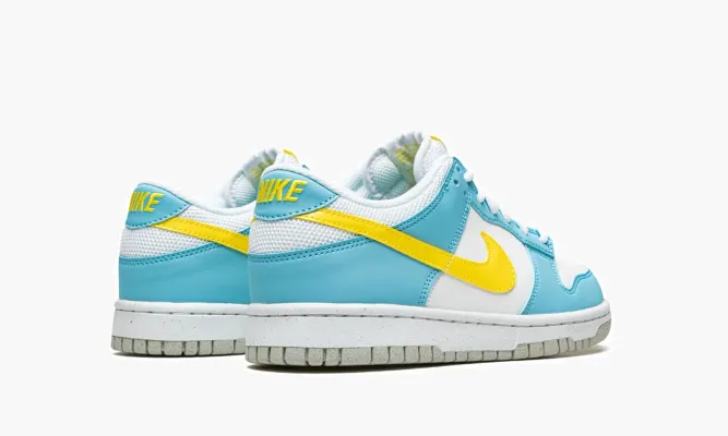 Кроссовки Nike Dunk Low GS «Homer Simpson» белый